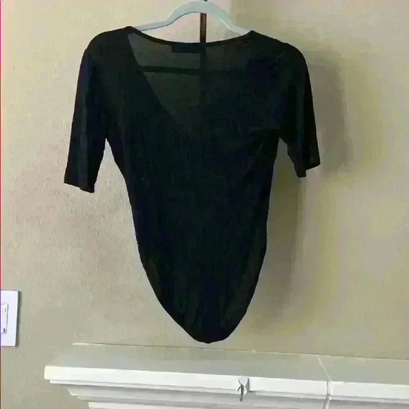 ANGL Black Bodysuit Size Small - Picture 4 of 5